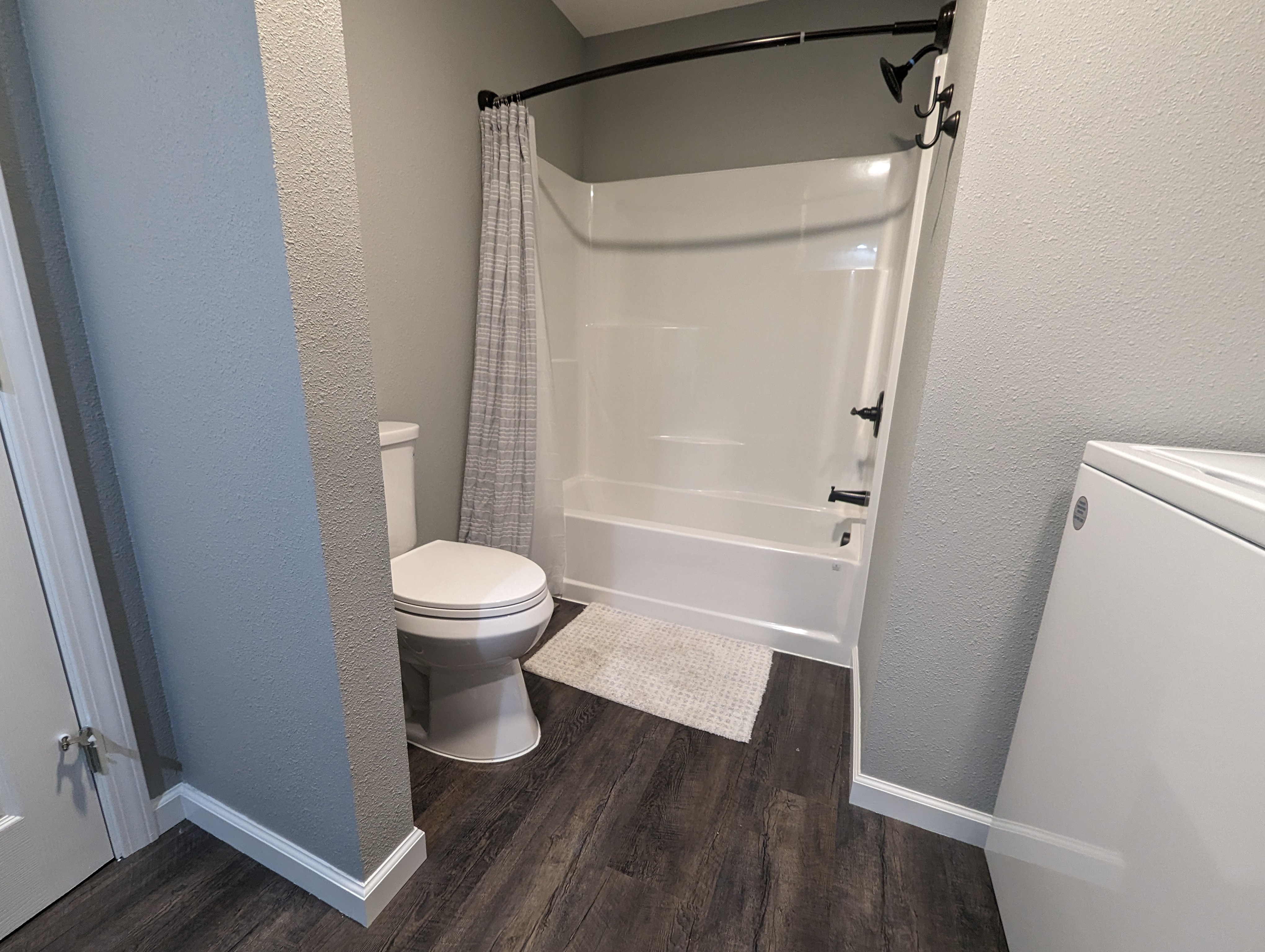 A finished bathroom