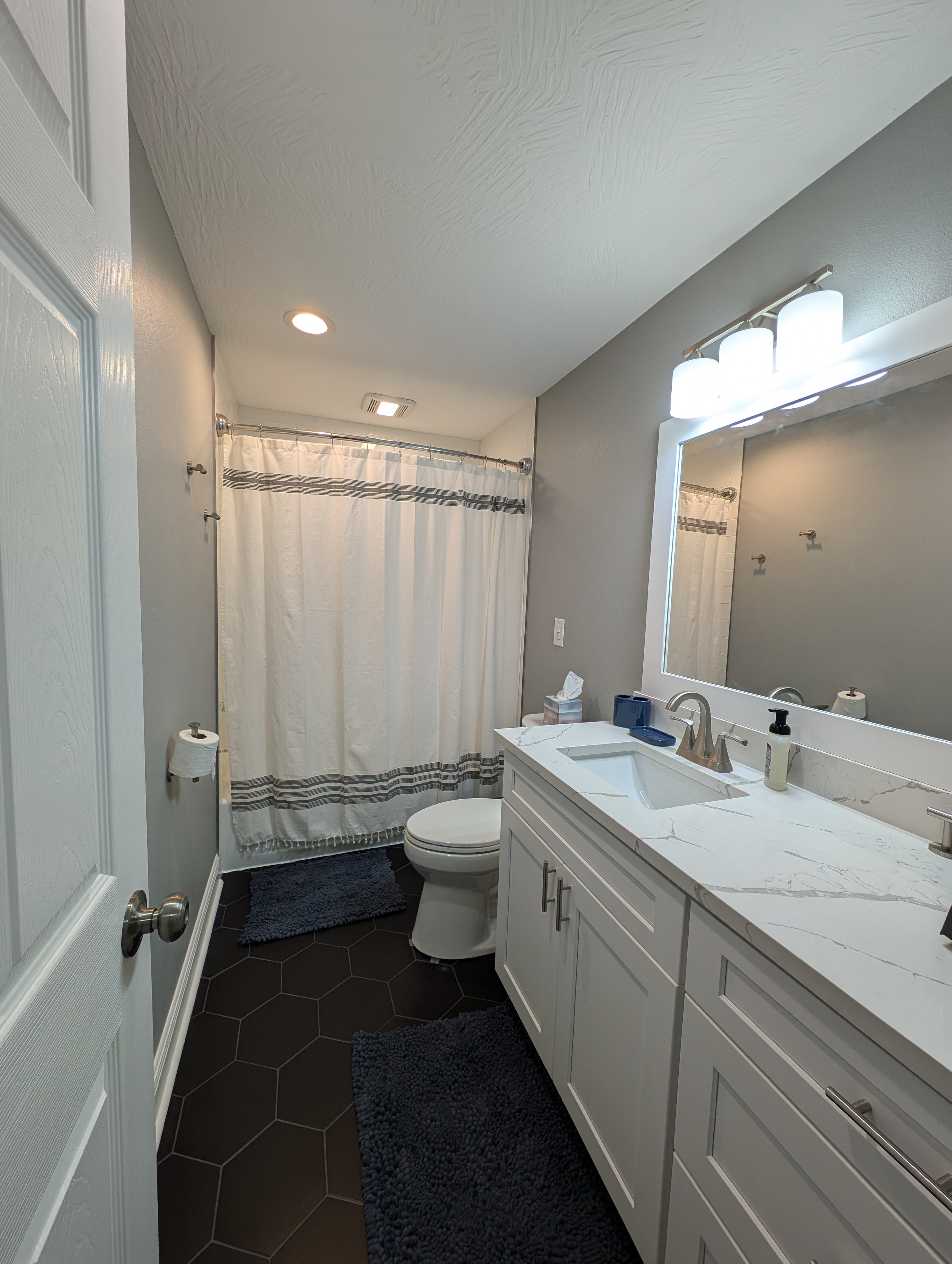A finished bathroom