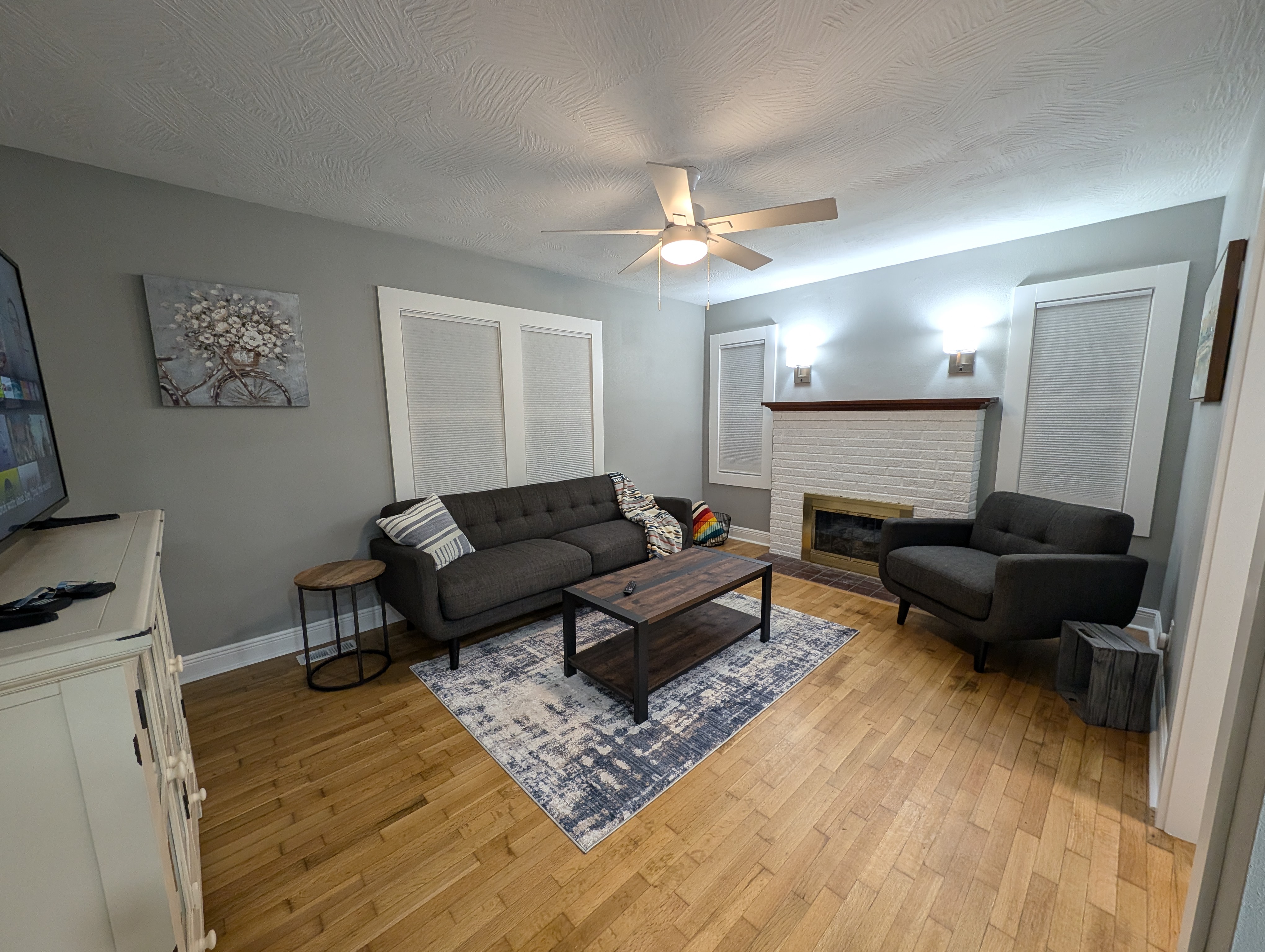 A furnished living space